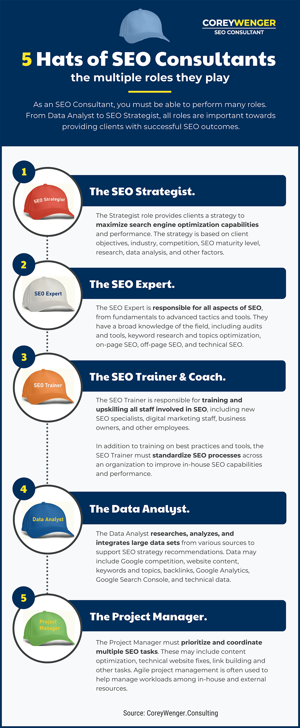 The 5 Roles SEO Consultants Play 1000